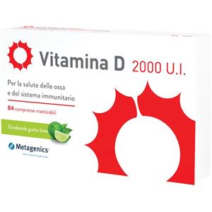 METAGENICS BELGIUM bvba Vitamina D 2000 Ui 84cpr