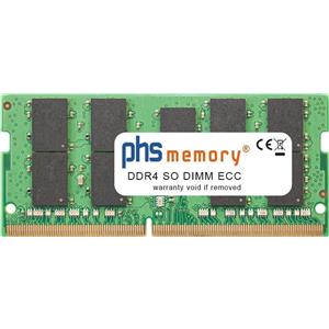 PHS-memory Memoria RAM 16 GB DDR4 SO DIMM ECC 2400MHz per Lenovo ThinkPad P71 (Processore Xeon)