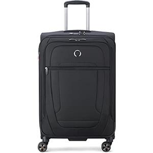 DELSEY PARIS - HELIUM DLX - Valigia Grande Estensibile Morbida - 71x45x33 cm - 84 L - L - Nero