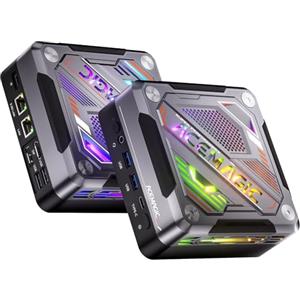 ACEMAGIC Warlord Mini AM18 Mini PC, AMD Ryzen 7 8845HS (8C/16T, Fino a 5,1 GHz), Mini Computer 32GB DDR5 1024GB M.2 2280 PCle 4.0x4 SSD,AMD Radeon 780M| WiFi6| 2.5 G LAN| 8K UHD |per Ufficio