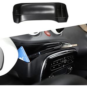 DIYUCAR Per Benz Smart 453 fortwo Forfour 2015-2020 Car Interior Storage Box Contenitore Guanto Auto Organizer (Schermo LCD posteriore)