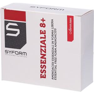 SYFORM Srl Syform Essenziale 8+ 20 buste da 8g - Integratore Alimentare Vegano di Aminoacidi Essenziali
