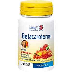 LONG LIFE Longlife Betacarotene 30 Compresse