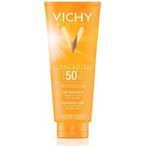 Vichy Ideal Soleil Latte Solare Idratante SPF 50 300 ml - Protezione Profonda per Viso e Corpo