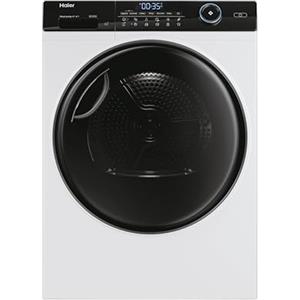 Haier I-Pro Serie 5 Asciugatrice 8Kg, Libera Installazione, Carica Frontale, Classe C, Motore Inverter, ABT, I-Time, Partenza Programmabile, Vapore, AxLxP 84,5x59,5x67,5 Bianca - HD80-A3959-S