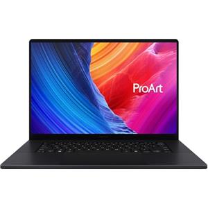 ASUS ProArt P16 OLED H7606WI#B0D5RH8WWR, Notebook in alluminio con Monitor da 16" Glossy, AMD Ryzen™ AI 9 HX 370, RAM 32GB, 2TB SSD PCIE, NVIDIA® GeForce RTX™ 4070, WIN 11 HOME, Nero
