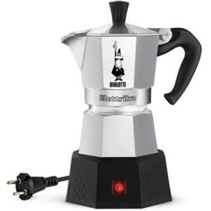 Bialetti Caffettiera Moka Elettrika, 2 Tazze in Alluminio di Bialetti