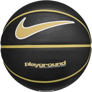 Nike Everyday Playground Pallacanestro 9017/36, taglia 7, gomma durevole, Nero/Oro/Bianco, N100437101507