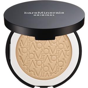 bareMinerals Fondotinta in Polvere Pressata Minerale SPF 15 - Golden Medium 14, 8 g, Idratante e Copertura Costruibile