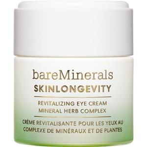 bareMinerals SKINLONGEVITY Revitalizing Eye Cream - Crema per il contorno occhi 15 g con effetto anti-rughe e luminosità