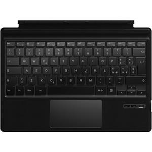Qulose Surface Pro Keyboard per Microsoft Surface Pro 7 Plus/Pro 7/Pro 6/Pro 5/Pro 4/Pro 3, Tastiera Bluetooth Wireless, Type Cover con Batteria Ricaricabile, Touchpad Multi-gesture, Layout QWERTY