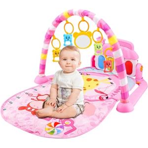 Patifirst Tappetino Da Gioco Per Bambini Palestra, Palestrina Neonato Multifunzione Con Luci E Musica, 5 Cinque Giocattoli, Palestrina Neonato Varie Modalità Musicali, Per Bambini Da 0 A 36 Mes