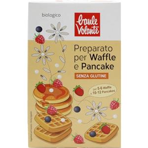 Baule Volante Preparato per Waffle e Pancake Senza Glutine e Vegano 200 g