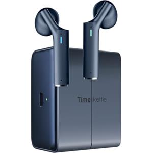 Timekettle W4 Al Traduttore Cuffia, Traduzione simultanea bidirezionale, dispositivo di traduzione, sensore di accordatura ossea per chiarezza, compatibile con iOS & Android, privacy protetta secondo