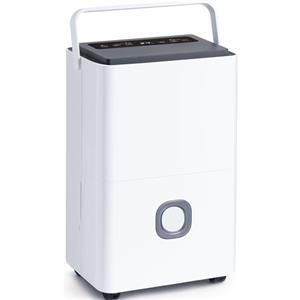 Katenpo Deumidificatore Professionale Grandi Ambienti: 65L/24h Deumidificatori Portatili Smart Timer Serbatoio 4.5L Scarico Continuo Silenzioso per Casa/Camera da Letto/Bagno/Cantina/Garage