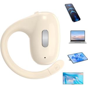 Generic Auricolari wireless a orecchio aperto, riduzione del rumore, auricolari wireless a conduzione ossea, auricolari Bluetooth aperti con batteria a lunga durata, cuffie wireless Bluetoothh