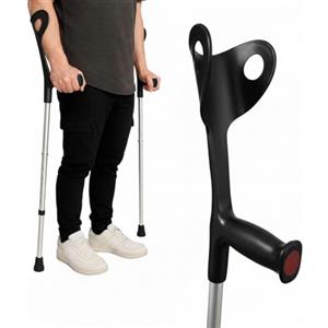 App Life Stampelle Ortopediche (2 unità) Dispositivo Medico di Classe I Regolabili Leggere in Alluminio Anodizzato Coppia Stampella Ortopedica