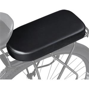 auvstar Cuscino per Sedile Posteriore per Bicicletta,Bike Per Piastra Sedile Cuscino,Seggiolino Bici Posteriore Bambini,PU Morbido e Confortevole,Cuscino per Bicicletta di Montagna o Veicolo Elettrico