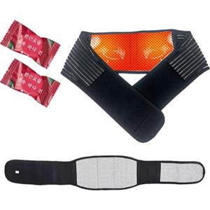 Cerioll Fascia Lombare Riscaldamento, Fascia Lombare Supporto Schiena, Cintura Riscaldante Fascia Supporto Lombare, Riscaldamento, Posturale Regolabile per Uomini e Donne