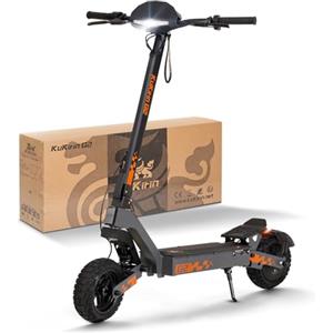 Kukirin Monopattino Elettrico Adulto,Scooter Elettrico,Patinete electrico,Motore da 500W,Autonomia di 55-60 km,Carico Massimo 120KG,Pneumatici da 10,Sistema di Controllo di Doppia frenata,G2