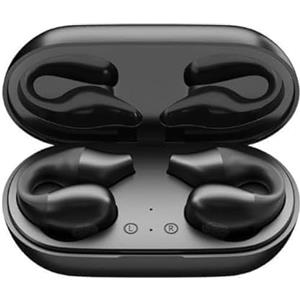 Vyzio Cuffie In-Ear, Cuffie a conduzione ossea con clip auricolare senza fili, Auricolari a conduzione ossea Bluetooth, senza indugio senza fili e con clip per orecchio, impermeabile - PROTUNIO