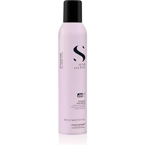 Alfaparf Milano | Semi di Lino | Style&Care | Original Hairspray - Lacca spray illuminante a tenuta forte per tutti i tipi di capelli, utile per fissare naturalmente i raccolti più strutturati, 300 ml