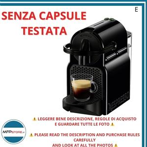 De'Longhi Nespresso Inissia EN80.B De'Longhi - NO CAPSULE - 0,7 - Nero - TESTATO