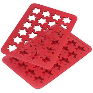 ORIGINAL KAISER Kaiser tappetino in silicone, per 24 stelle di cannella, silicone, lavabile in lavastoviglie