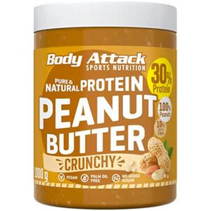 Body Attack Burro d'Arachidi (1kg) Crunchy