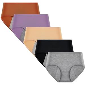 Anntry Mutande per Periodo Mestruale per Grandi Ragazze Mutande Anti-perdite per Adolescenti Mutandine Protettive in Cotone da Donna Post-Parto (S, Stile4)