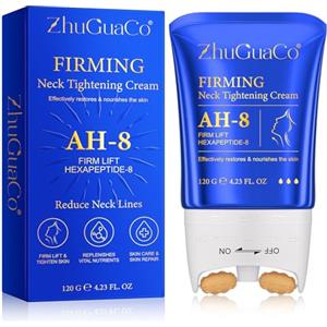 OEDPMFYL Decollete Donna, Crema Collo e Decollete Effetto Lifting, Combattere il Doppio Mento, AH-8 Collo e Décolléte crema Lifting, Crema Antirughe Donna collo, Rassodare la Pelle, Riduce le Rughe e Idrata