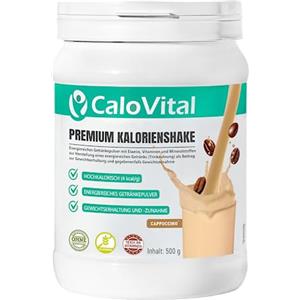 CALOVITAL Frullati proteici sostitutivi del pasto con molte vitamine | Bere cibo ipercalorico per l'aumento di peso | Carboidrati e proteine come frullato calorico | CaloVital