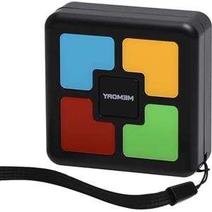 TNSLAND Gioco Memoria Bambini Elettronico con Luci e Suoni, Giocattolo Educativo Portatile da Viaggio Auto, Giochi di Concentrazione e Reazione per Bambini 6-10 Anni, Idea Regalo Compleanno o Natale