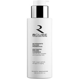 Rilastil RCube Detergente Peeling Enzimatico 200 ml - Esfoliante Viso con RCube Complex e Aminoacidi, Rinnova e Illumina la Pelle