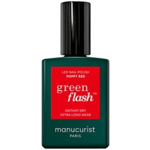 manucurist Green Flash Smalto gel 15 ml Poppy Red