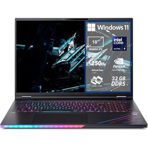 acer Predator Helios Neo 18 AI PHN18-72-97B2 Notebook Gaming, NVIDIA GeForce RTX 5070 Ti 12 GB GDDR7, Intel Core Ultra 9 275HX, RAM 32 GB DDR5, 2 TB SSD, Display 18" WQXGA IPS 250 Hz, Windows 11 Pro