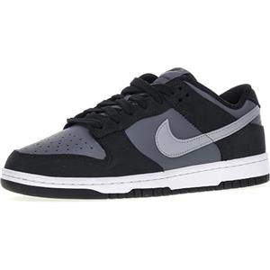 NIKE Dunk Low Black/LT Smoke Grey-Smoke Grey-White 41 EU