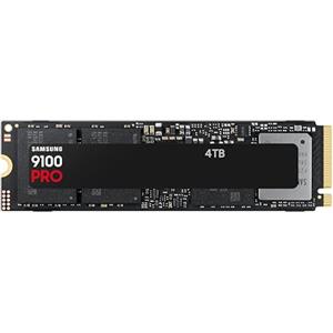 Samsung Memorie MZ-VAP4T0BW 9100 PRO SSD Interno da 4TB, PCIe 5.0 x4, NVMe 2.0, SSD Progettato per Professionisti e Gamer, Compatibile con PC e Playstation 5