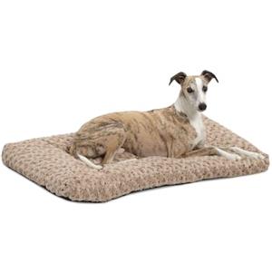 MidWest Homes for Pets, Lettino per cani toy o gatti, in ciniglia a riccioli, lungo 91,44 cm, color caffè, modello 40636-STB