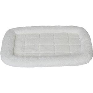 MidWest Homes for Pets Cuccia per cani, adatta a trasportini in plastica da 65,58 cm per cani di taglia piccola/media, modello 40827-F, bianco