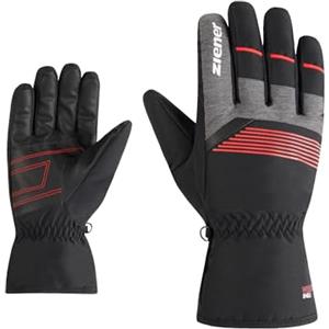 Ziener GEVIN-Z - Guanti da sci da uomo/sport invernali | antivento, idrorepellenti, colore nero, 10