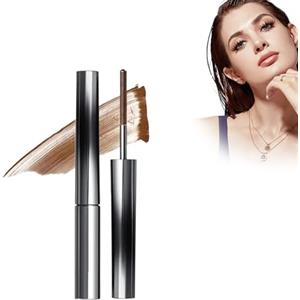 Generic Facelove Iron Eye Mascara, Faccelove Ironeye Lash Growth Mascara, 3D Curling Eyelash Iron, Long Lasting, Smudge-Proof (Brown)