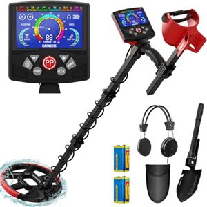 KAIWEETS Metal Detector Professionali, Ultraleggero Rilevatore di Metalli Set per Adulti e Principianti, Rilevatore IP68 Impermeabile ad Alta Precisione con 6 Modalità (EXPLORER X 2)