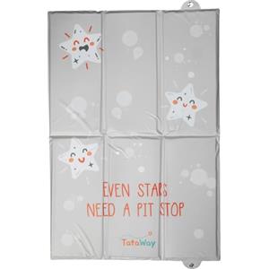 Tataway Piano Cambio Pieghevole Portatile per Neonati, Fasciatoio da Viaggio Impermeabile e Compatto, Con Tasche Organizer, Morbido e Lavabile, Ideale per Uscite e Viaggi
