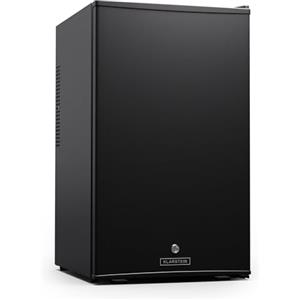 KLARSTEIN Frigorifero Klarstein - 68L Mini frigo con porta in vetro, per bevande e snack, piccolo e silenzioso, Ripiani regolabili, Serratura, Cerniera della porta modificabile, Piedini regolabili in altezza