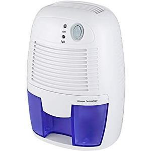 Joywee, mini deumidificatore compatto e portatile, 500 ml, per umidità, in casa, cucina, camera da letto, roulotte, ufficio, garage, bagno, cantina