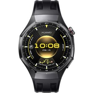 Huawei WATCH GT6 Pro, Cassa 46mm in titanio e cinturino nero. Compatibile con iOS e Android. Fino a 21 giorni di autonomia.