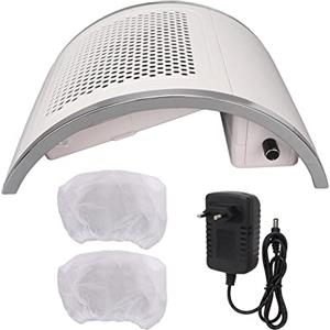 plplaaoo Aspiratore Unghie Aspirapolvere Professionale da Tavolo per Pedicure e Manicure, Salone Professionale 4 Ventole Potente Aspiratore per Unghie, Basso Rumore, Kit per La Pulizia delle Unghie