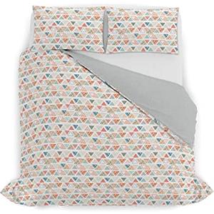 Italian Bed Linen Parure copripiumino Watercolor, 16, Matrimoniale