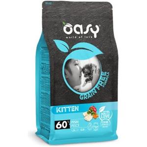 Oasy Cat Grain Free Kitten con Pesce 300 g